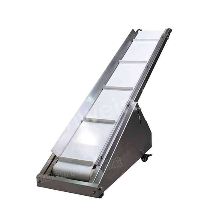 Finished product conveyor from China manufacturer FOSHAN ENWEIN PACKAGING MACHINERY CO., LTD.